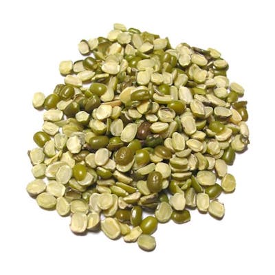 Split green moong seeds